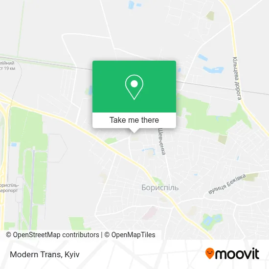 Modern Trans map