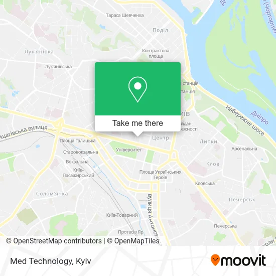 Med Technology map