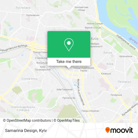 Samarina Design map