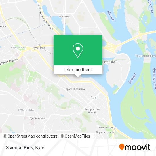 Science Kids map