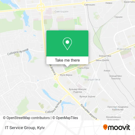 IT Service Group map