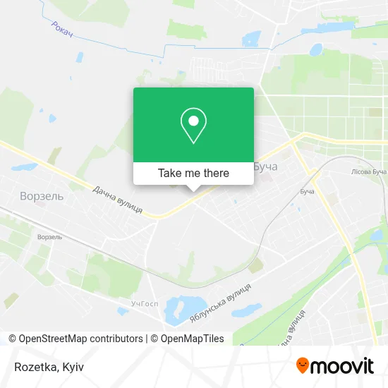 Rozetka map