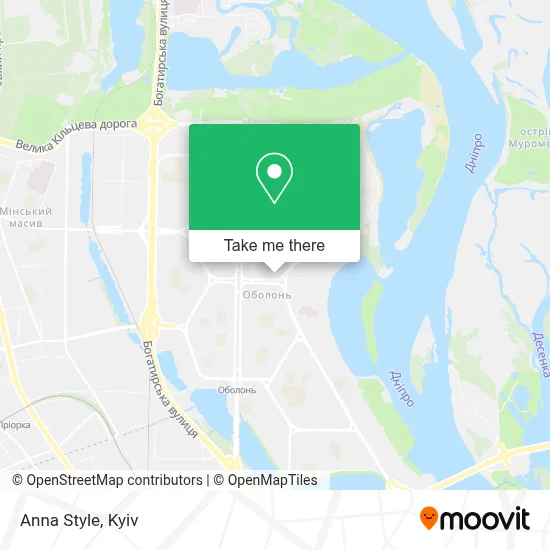 Anna Style map
