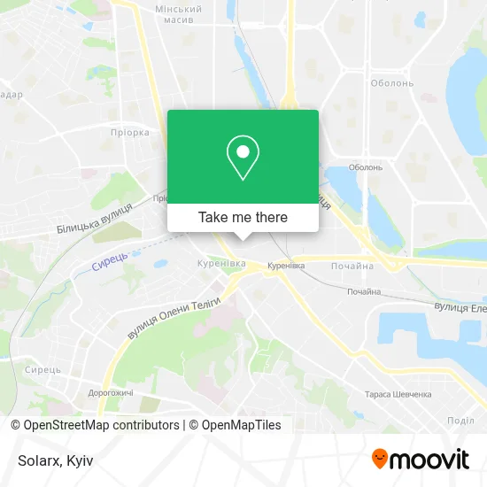 Solarx map