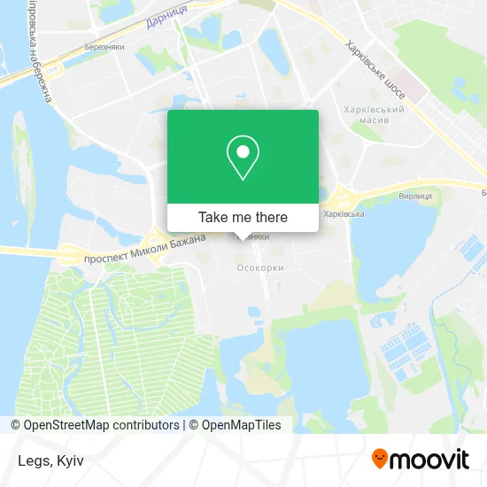 Legs map