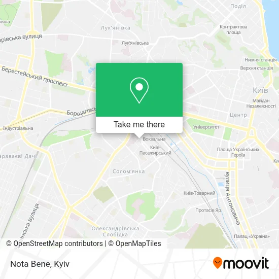 Nota Bene map