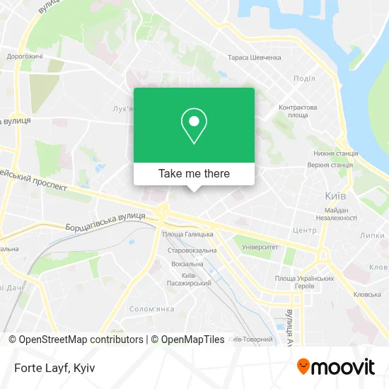 Forte Layf map