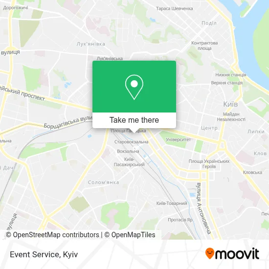 Event Service map