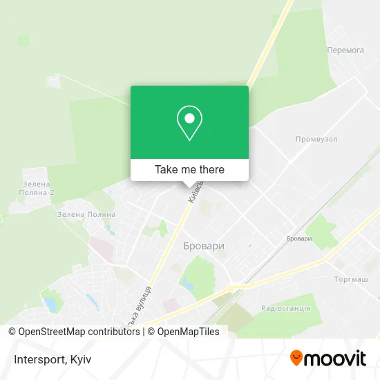 Intersport map