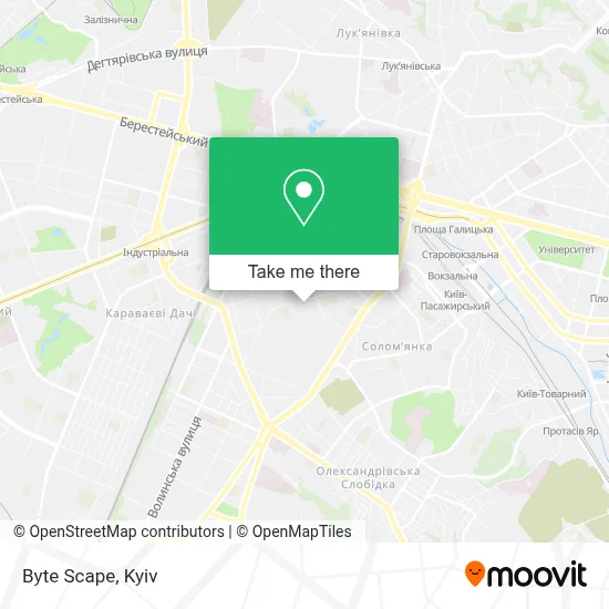 Byte Scape map