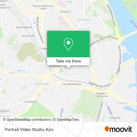 Portrait Video Studio map