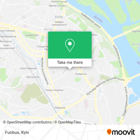 Funbus map