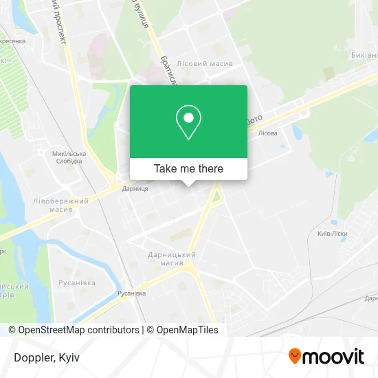 Doppler map
