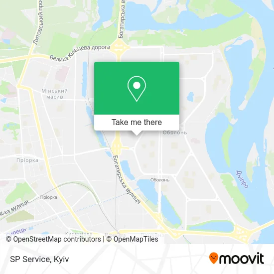 SP Service map