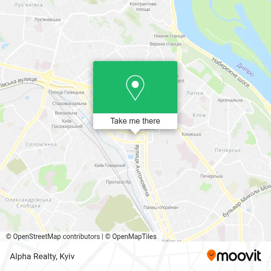 Alpha Realty map