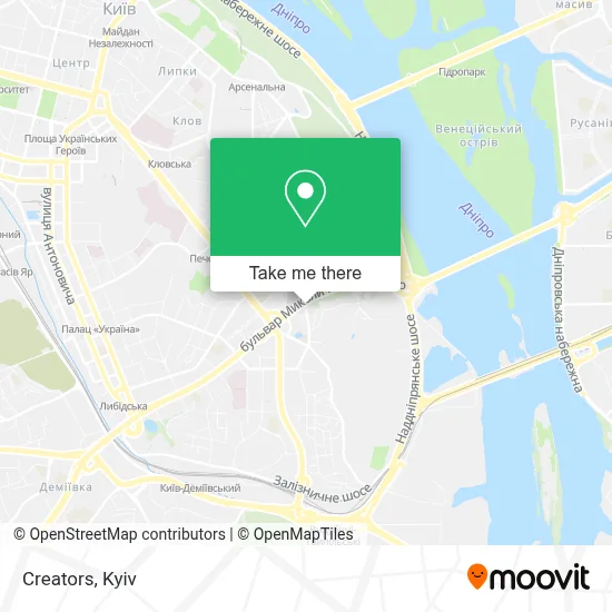 Creators map
