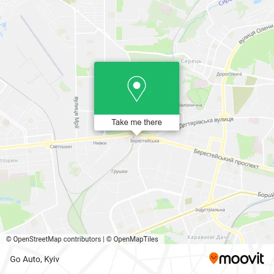 Go Auto map