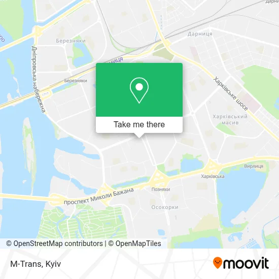 M-Trans map