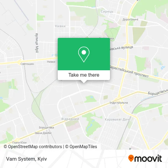 Vam System map