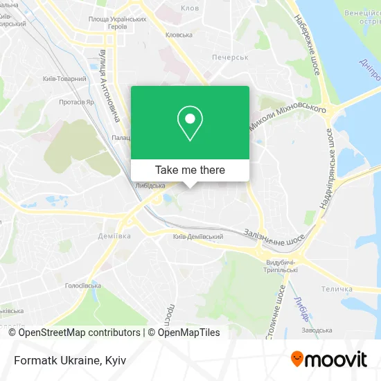 Formatk Ukraine map