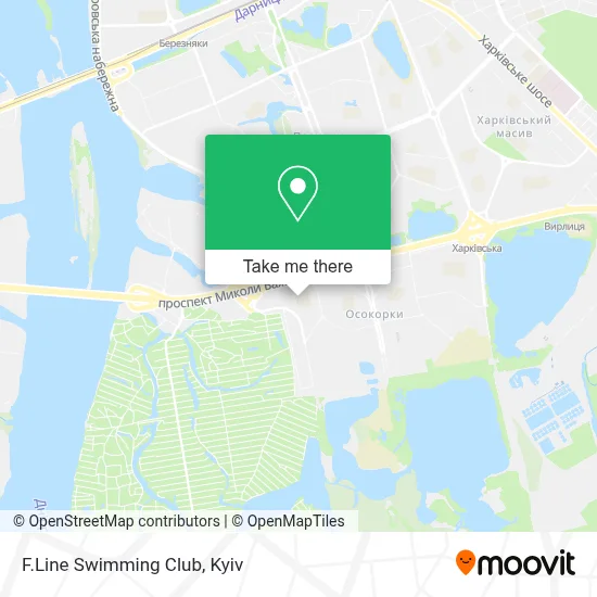 F.Line Swimming Club map