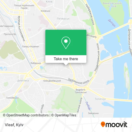 Vleaf map