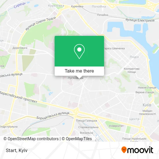 Start map