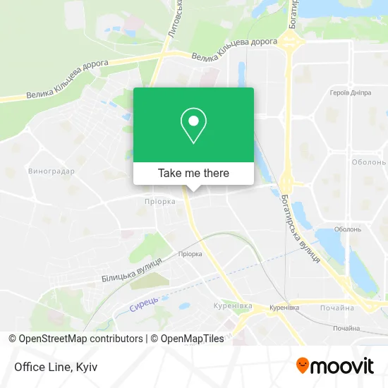 Office Line map