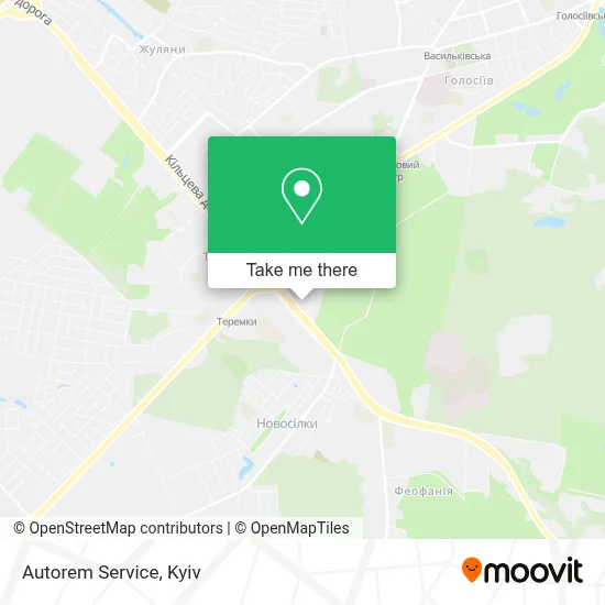 Autorem Service map