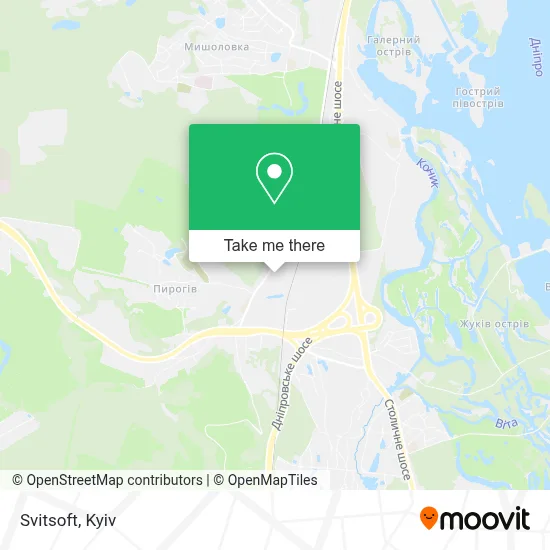 Svitsoft map