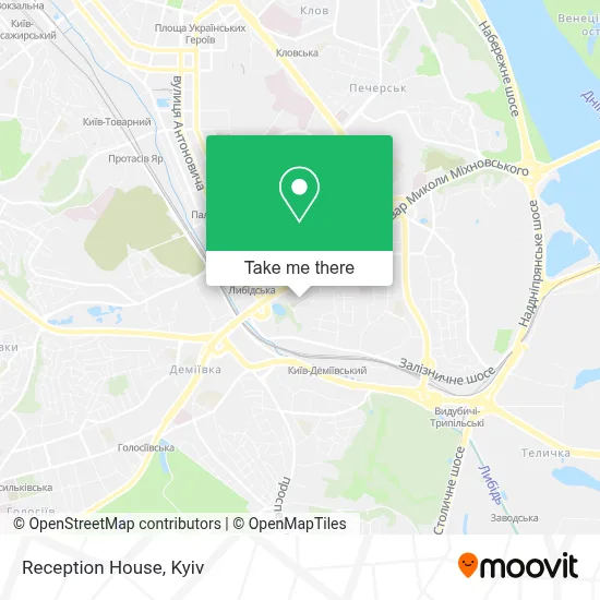 Reception House map