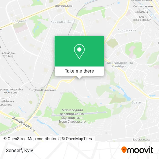 Senself map