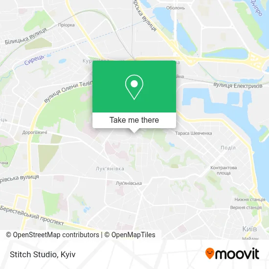 Stitch Studio map