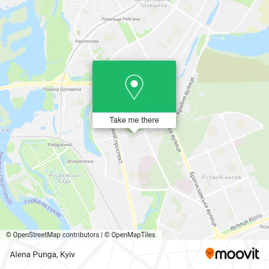 Alena Punga map