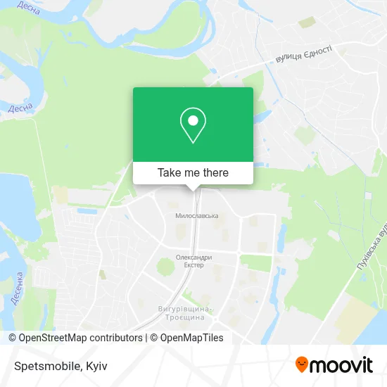 Spetsmobile map