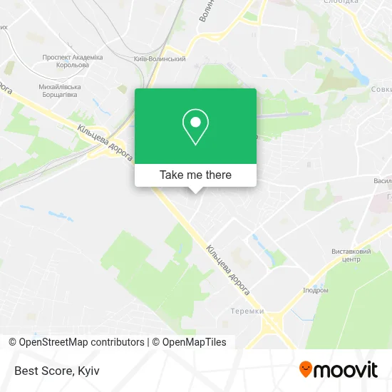 Best Score map