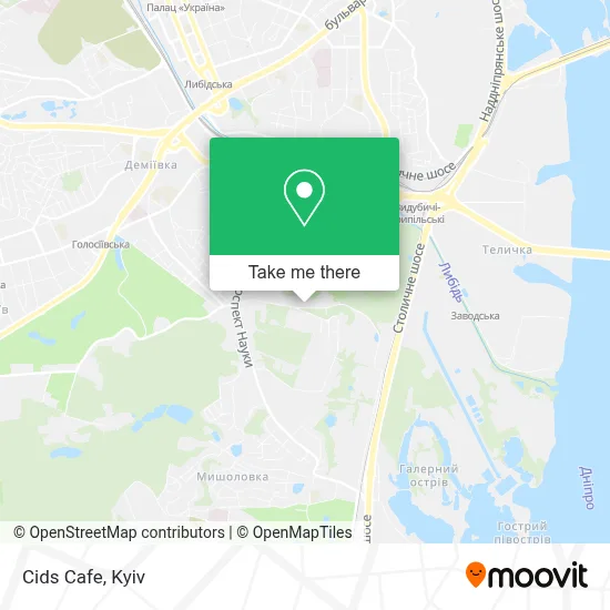 Cids Cafe map