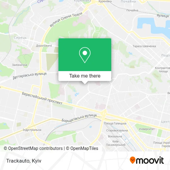 Trackauto map