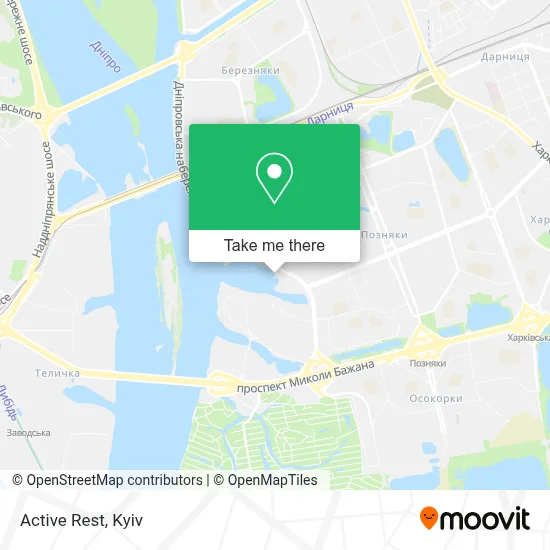 Active Rest map