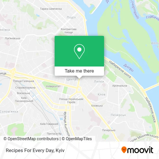 Recipes For Every Day map