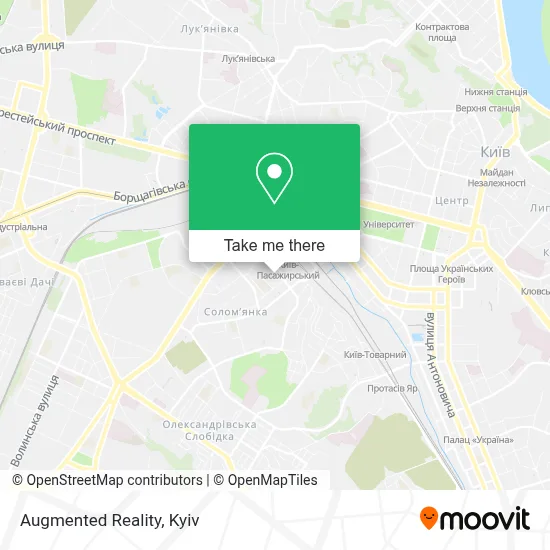 Augmented Reality map