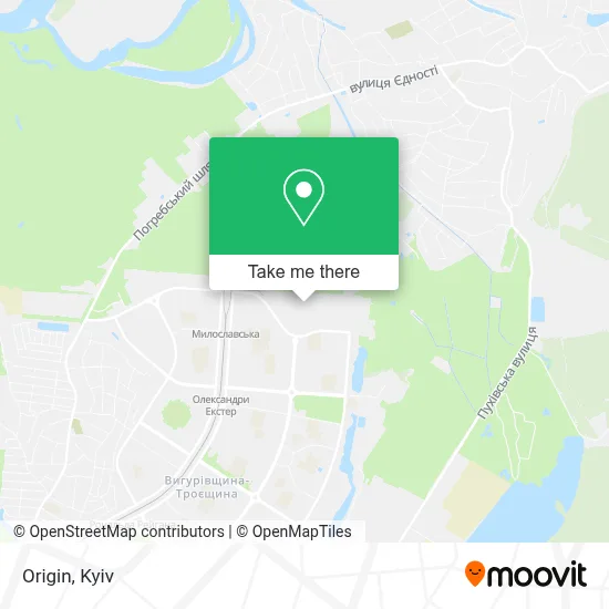Origin map