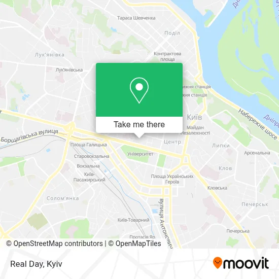 Real Day map