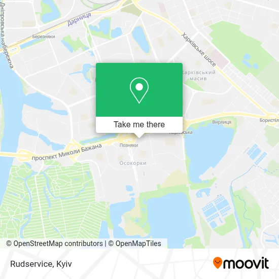 Rudservice map