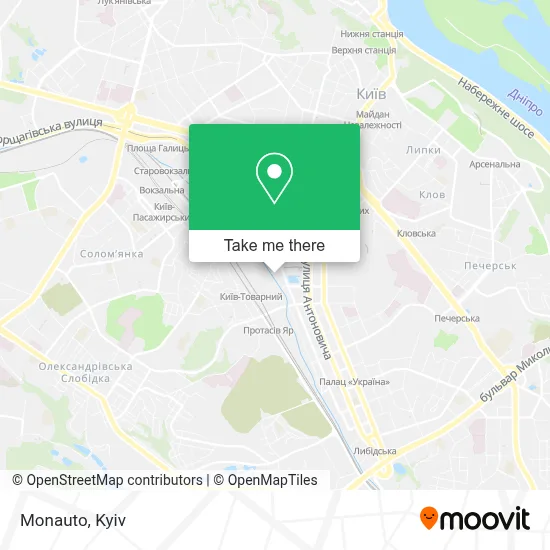 Monauto map