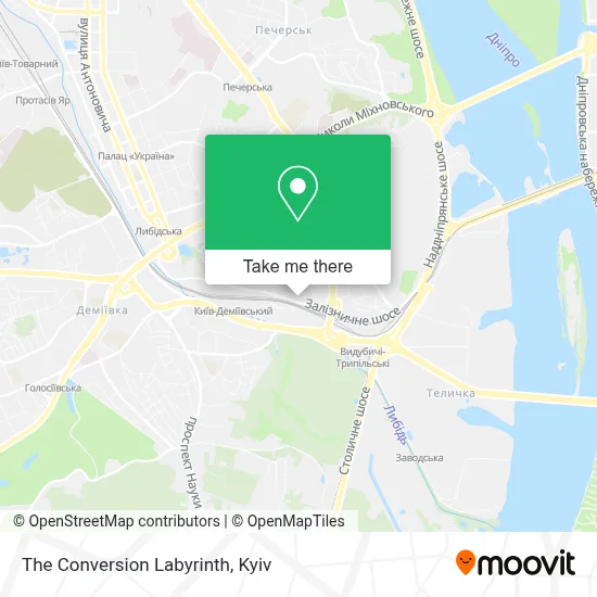 The Conversion Labyrinth map