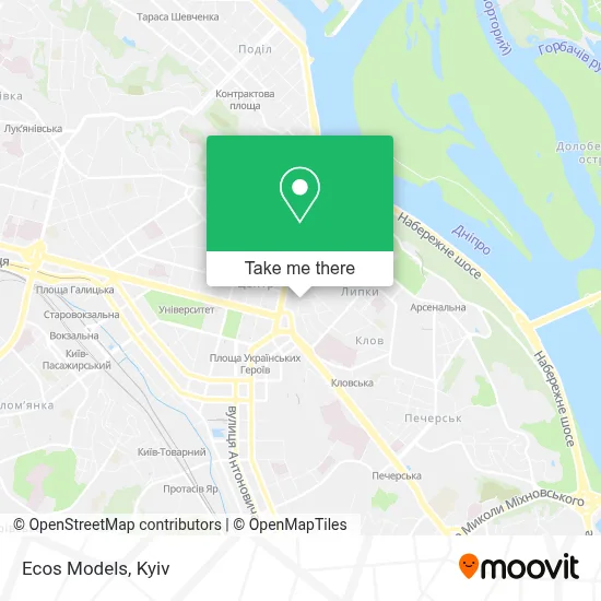 Ecos Models map