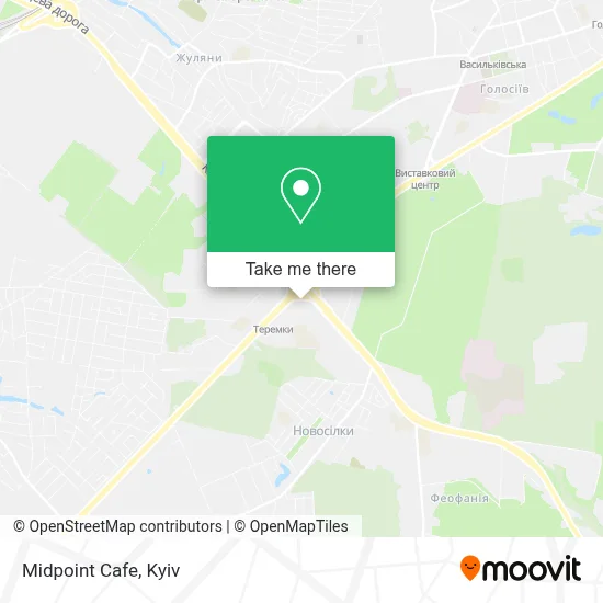 Midpoint Cafe map