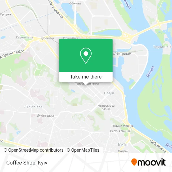 Coffee Shop map