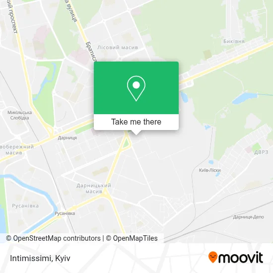 Intimissimi map